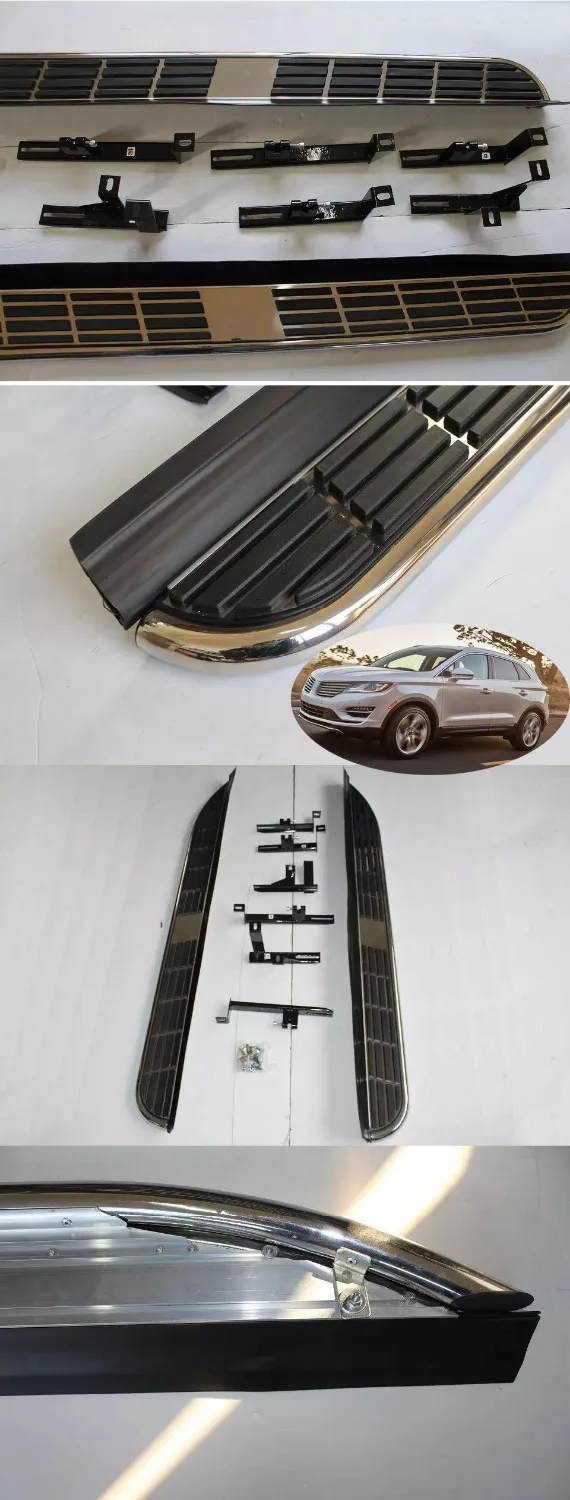 Side pedal side step running board for Lincoln MKC 2015-2022 four choices stable quality hot sale China free shipping to Asia | Автомобили