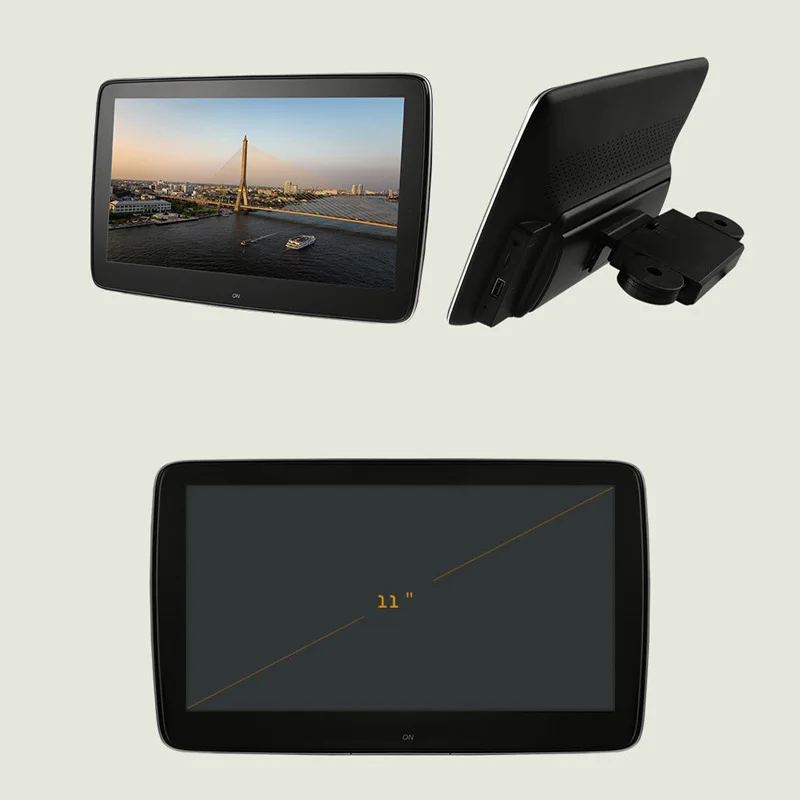 Caroad 11 Inch Android 6.0 Car Monitor Headrest IPS Touch Screen 1080P Video WIFI/USB/SD/Bluetooth/FM Transmitter/Speaker/Game | Автомобили