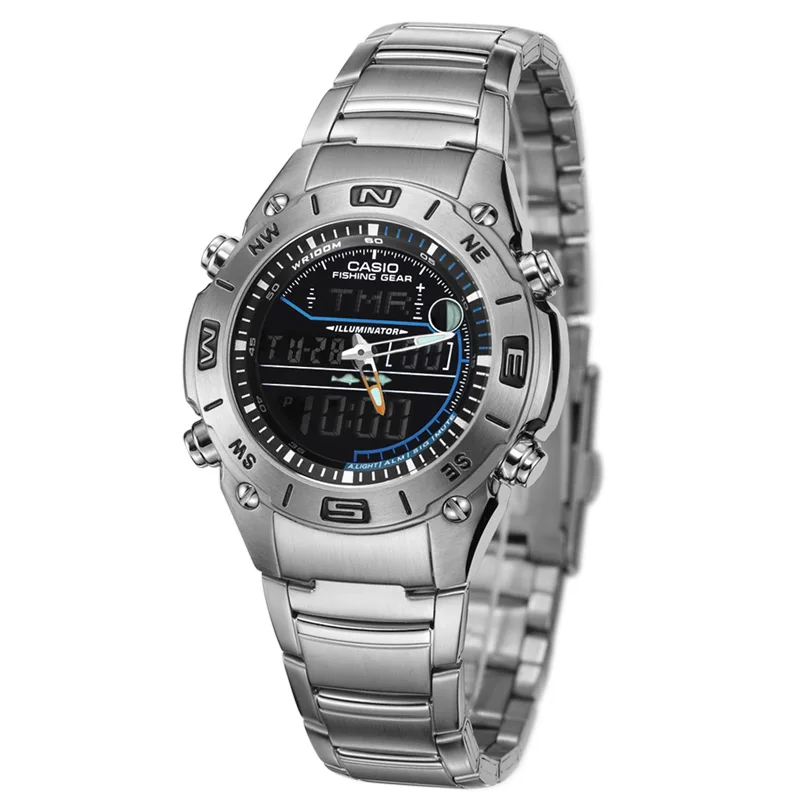 Спортивные мужские часы Casio студенческий стол многофункциональный для охоты