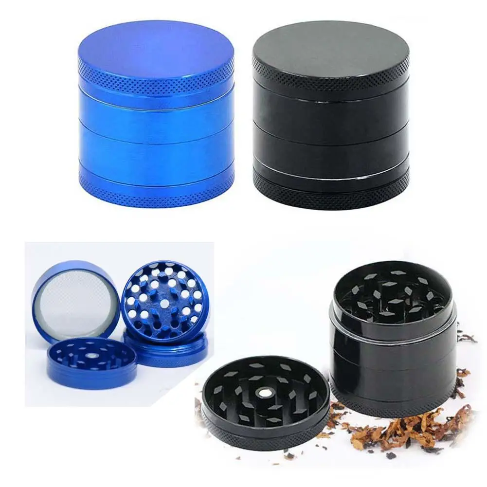 Ручка шлифовальная машина 4 шт. травы измельчитесь специй табака для хранения с