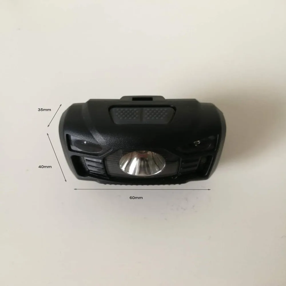 Открытый Портативный зарядка через usb Водонепроницаемый индукции головы лампа