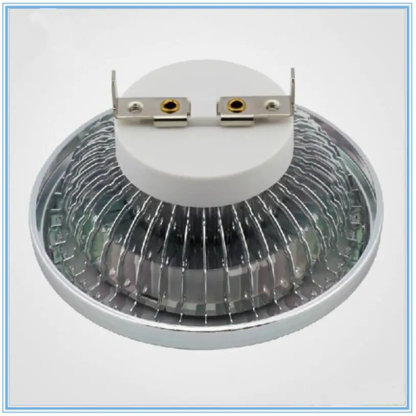 Бесплатная доставка 12В G53 GU53 Dimmable LED AR111 встроенный вниз светильник 12 Вт 15 GU10 led