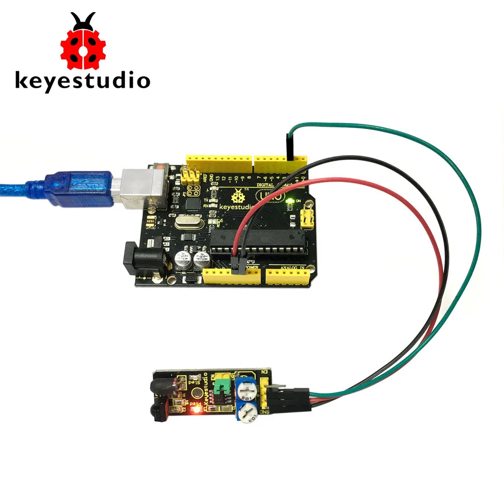 Бесплатная доставка! Инфракрасный датчик обхода препятствий Keyestudio модуль для