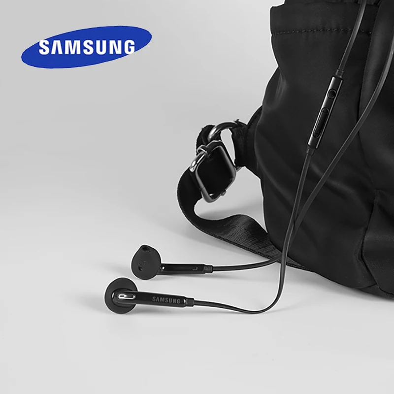 SAMSUNG оригинальные наушники EO-EG920BW проводной 3 5 мм с микрофоном 1 2 м вкладыши