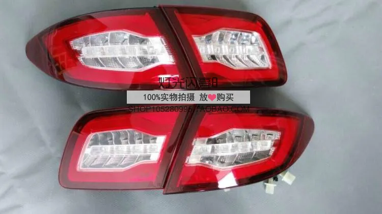 DY_L автомобильный Стайлинг для Mazda 6 задние фонари 2004-2013 мазда6 классический светодиодный задний фонарь DRL+ тормоз+ Парк+ сигнальный светодиод
