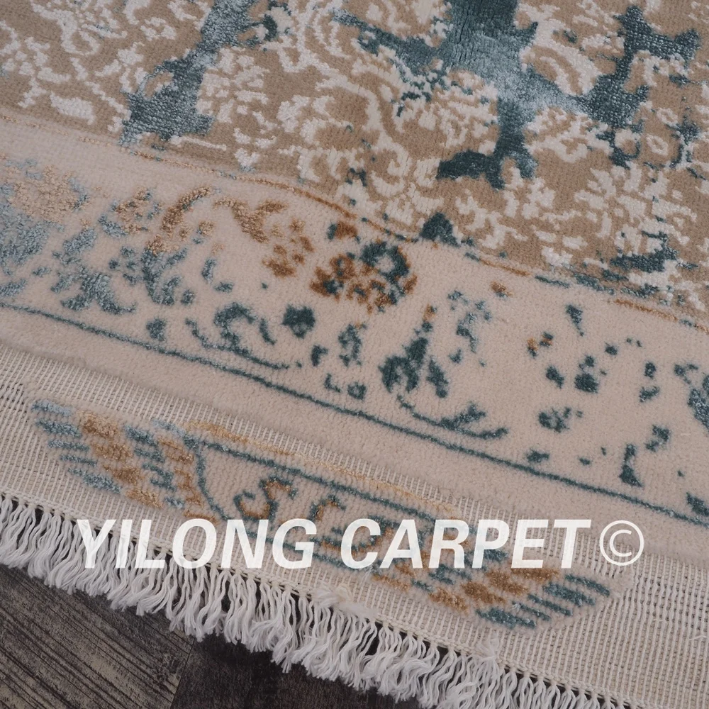 Коврик YILONG 8 3 дюйма x 10 5 вырезанный в китайском стиле шерстяной Шелковый