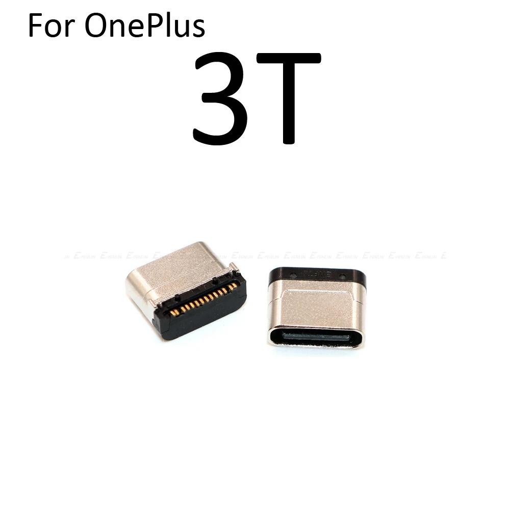 2 шт. для OnePlus X 1 2 3 3T 5 5T 6 6T 7 Pro Micro type C USB разъем питания зарядки Разъем Порт Разъем