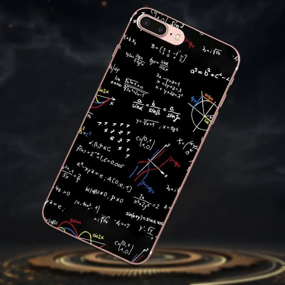Милый чехол для телефона дизайн математика и физика формулы Xiaomi Redmi Note 2 3 3S 4 4A 4X 5 5A