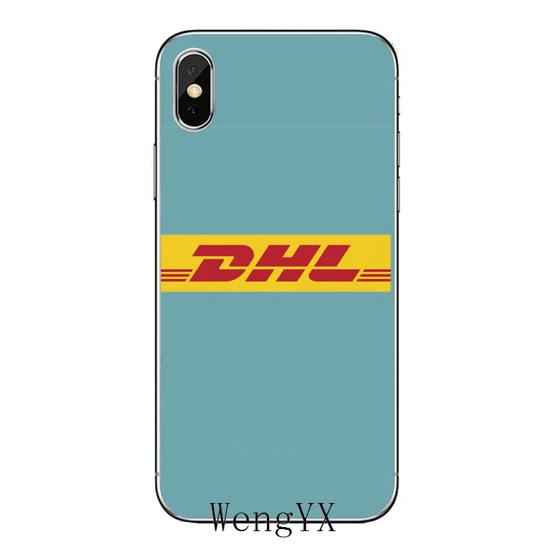 Желтый Дизайн Роскошные логотип DHL для Xiaomi Redmi S2 3 S 4 4A 4x5 плюс 6 6A Примечание 3 4 5 5A 6 Pro Pocophone F1 Soft phone Чехол