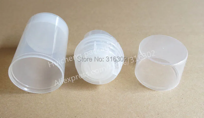 12x100 мл пустые прозрачные белые безвоздушные бутылки для лосьона 10cc прозрачный