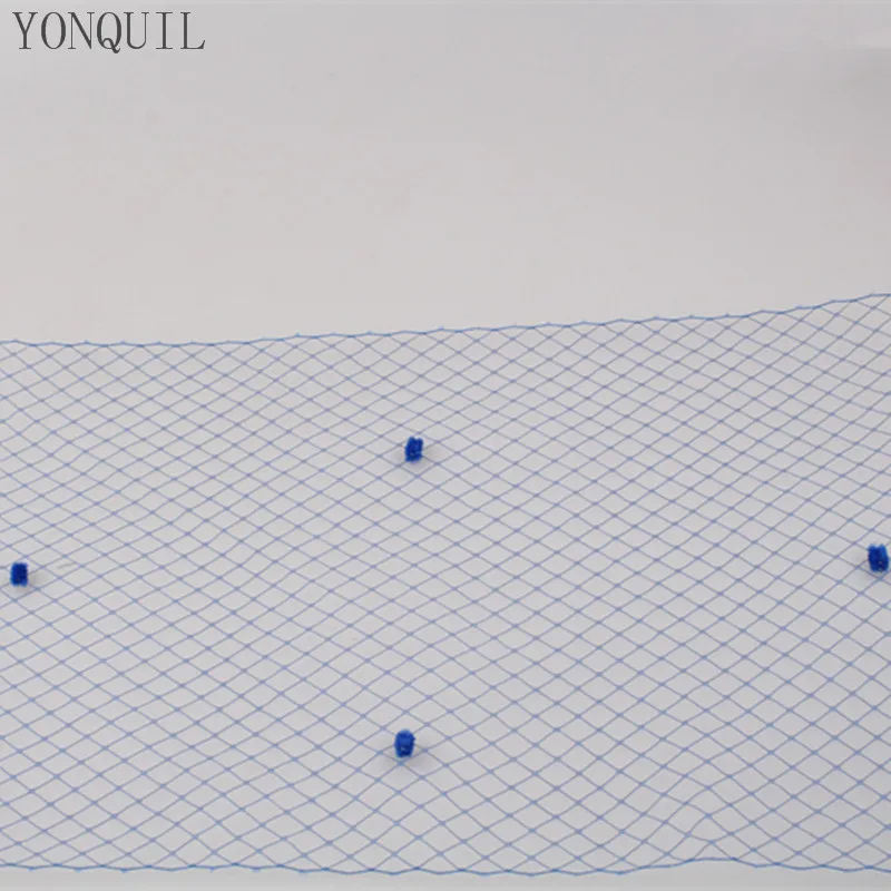 25 см синяя или многоцветная точечная птичья клетка вуаль аксессуары для невесты