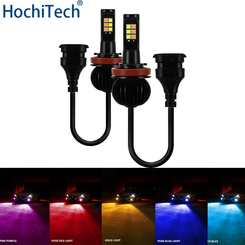 

2Pcs H8 H11 881 880 Led Bulb HB4 Led HB3 9006 9005 H27 H3 H1 Fog Lights 6000LM Day Running Car Lamp Auto Light Bulbs