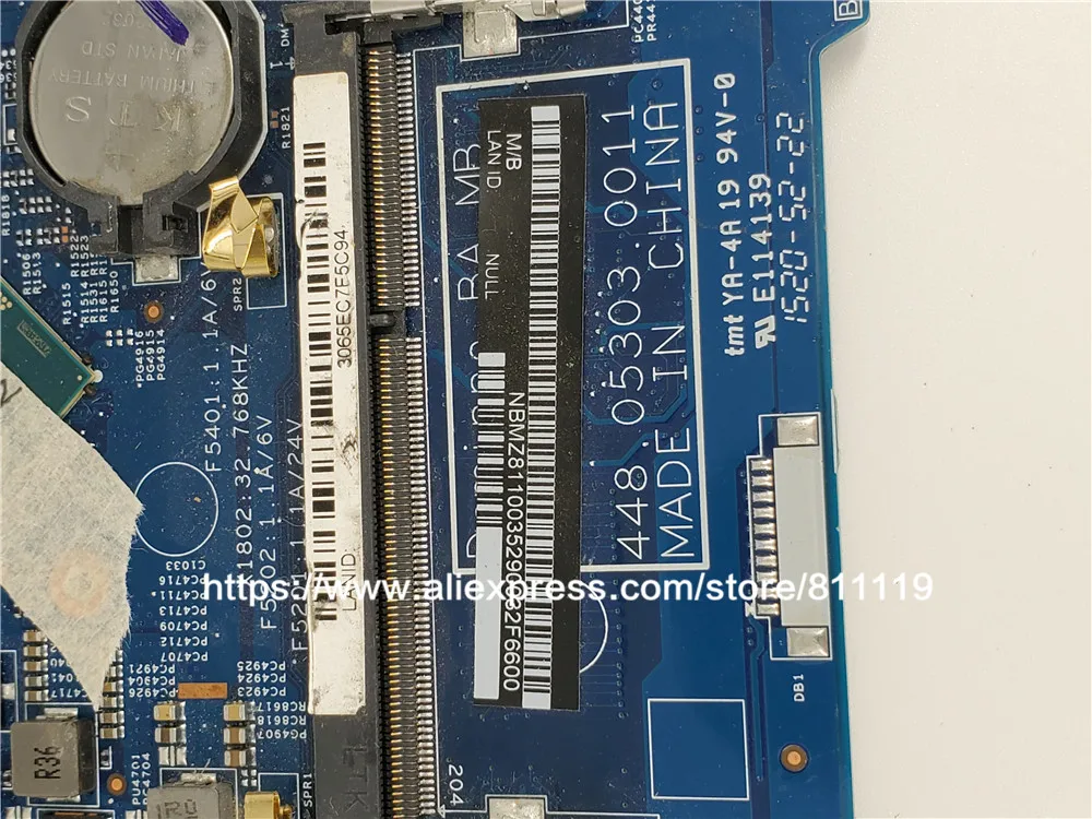 NBMZ811003 NB.MZ811.003 для ACER Aspire ES1 531 ноутбук материнская плата ddr3 w/ N3050 процессор