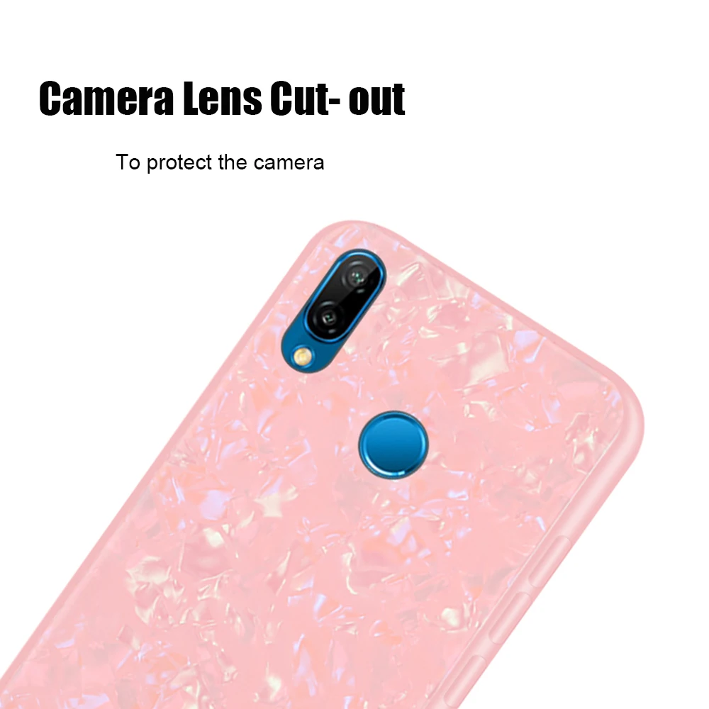 Чехол из закаленного стекла YIESOM для Huawei P20 Lite Pro мягкий силиконовый чехол ТПУ P20Lite