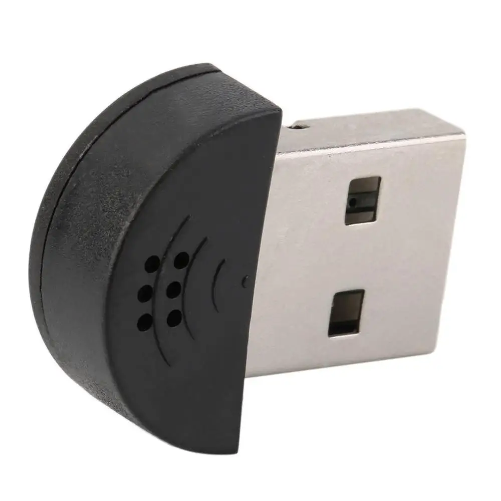 Супер мини USB 2 0 Микрофон Портативный Студийный микрофон для речи аудио адаптер