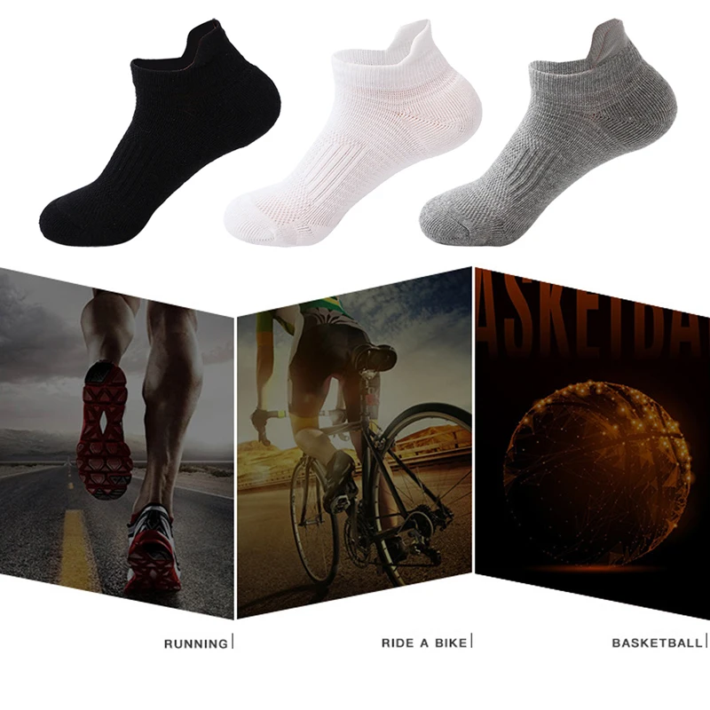 NIBESSER 3-6Pairs High Quality Professional Men Running Socks Breathable Road Bicycle Outdoor Sports Racing Cycling Sock | Мужская