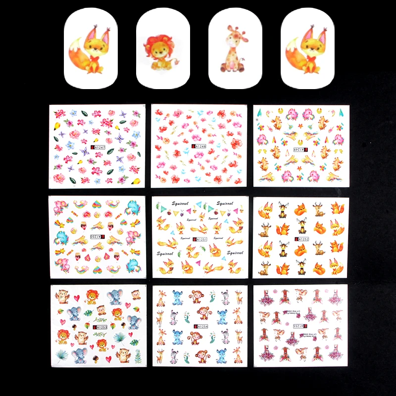 44 дизайна Dream Cather искусство ногтей Красота вода переводная наклейка на ногти татуировки Гель-лак DIY Шарм Фольга для ногтей