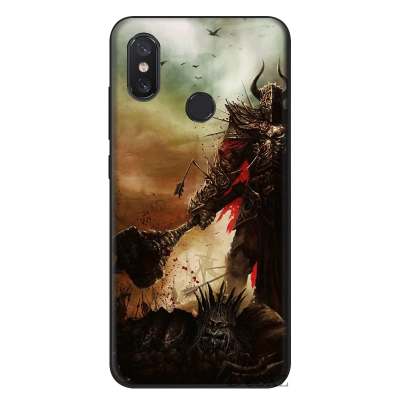 Силиконовый чехол Desxz для телефона Xiaomi Mi 6 8 9 10 9t cc9 E SE A1 2 Pro Lite сумка Dark