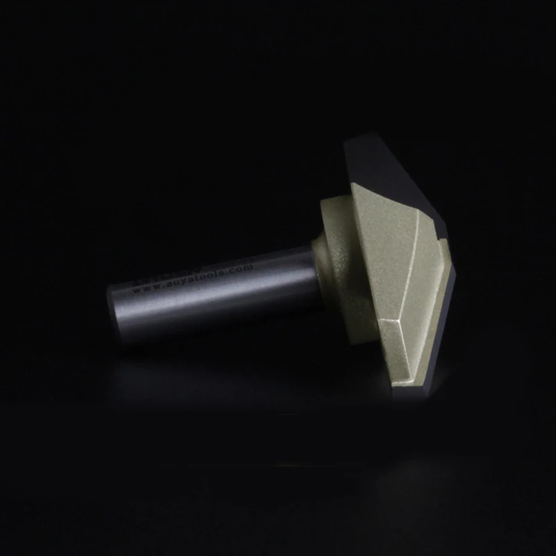 1 шт. 1/2 10 15 градусов фрезы для панели с ЧПУ деревообрабатывающие инструменты две