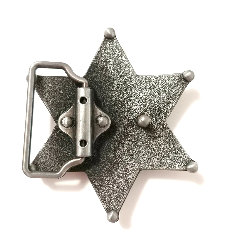 Cowboy 3D SHERIFF Metal Belt Buckle Policeman Officer Jeans Accessories Fit 4cm Width Sheriff Leather Crafts | Дом и сад