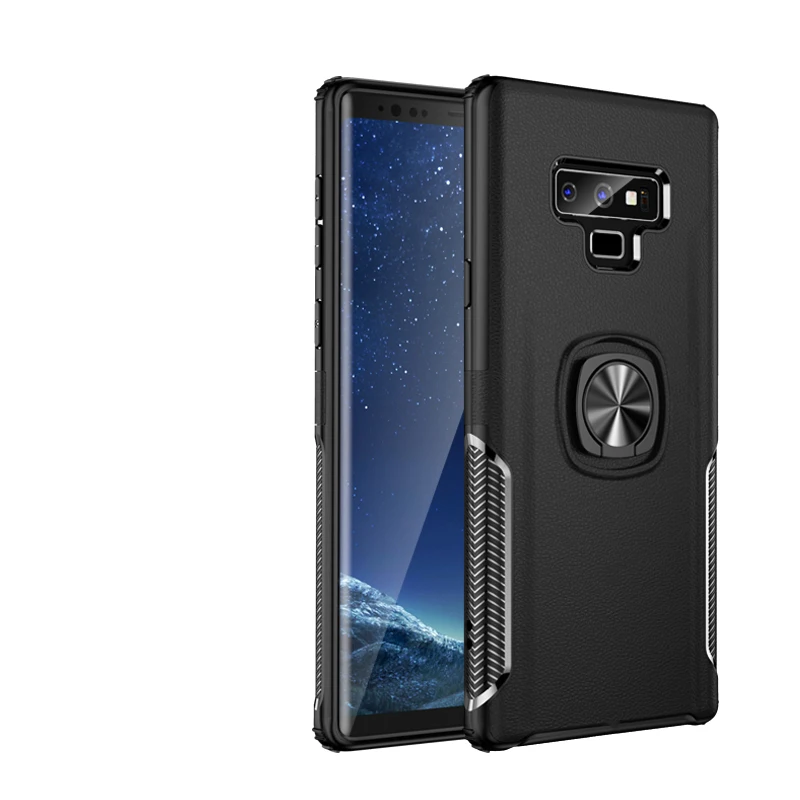 Чехлы для телефонов samsung Note 9 чехол кольцо магнетизм Стенд противоударный