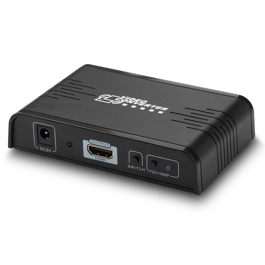 S-video HDMI композитный AV RCA к HDMI конвертер Scaler 1080P S-video HDMI CVBS к HDMI коммутатор конвертер