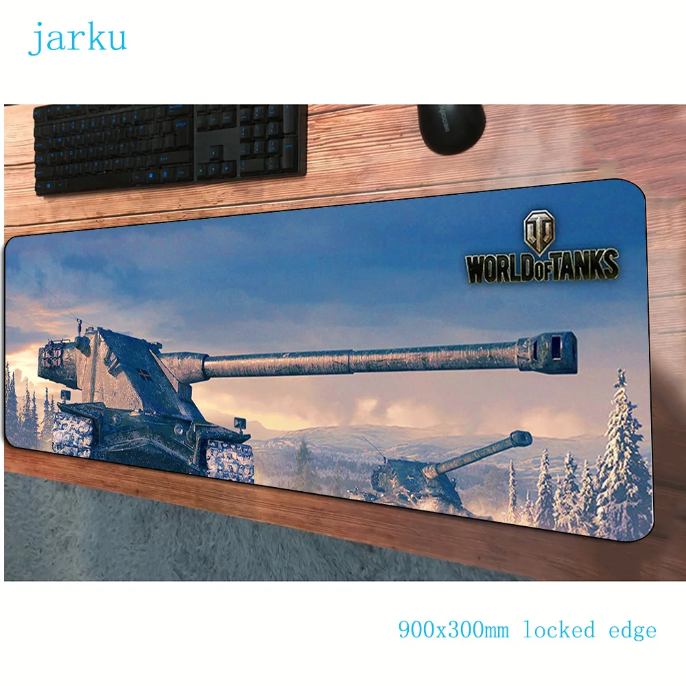 900x300x3 мм коврик для мыши World of tanks игровой геймер Коврик компьютер блокированный