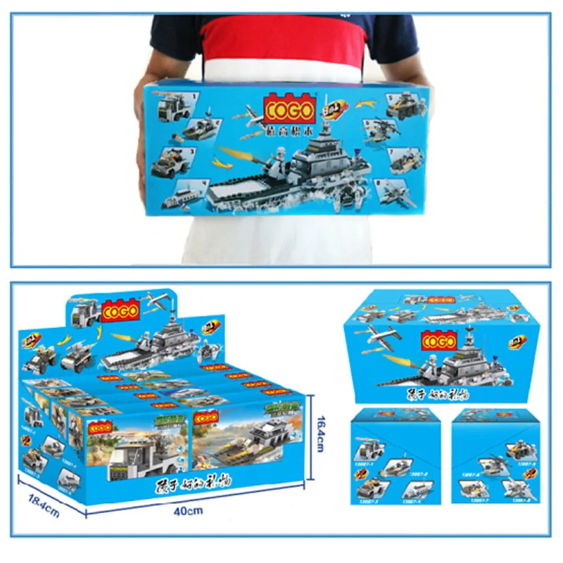 Блоки корабль 8 в 1 строительные блоки Совместимые Legoe город пластиковые