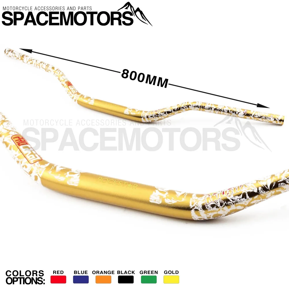 Профессиональный CAKEN Mulisha 1-1/" fatbar руль 28 мм Мотокросс dirt pit bike рукоятка KX KXF KTM KLX KVX dtracker 125 200 250 300 400 cc