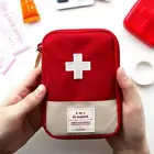 Портативная мини-аптечка для хранения косметики, дорожная сумка для хранения медицинского набора, домашняя сумка для хранения медицинских средств, органайзер для аптечки
