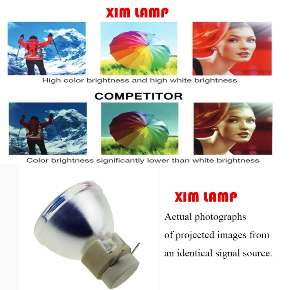 Free Shipping ET-LAC200 Replacement Projector lamp bulb For PT-CW240/PT-CW241/PT-GW34 with 180 days warranty | Электроника