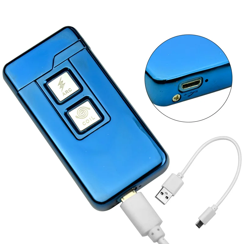 Многофункциональная Электронная зажигалка красочные зажигалки USB с импульсной