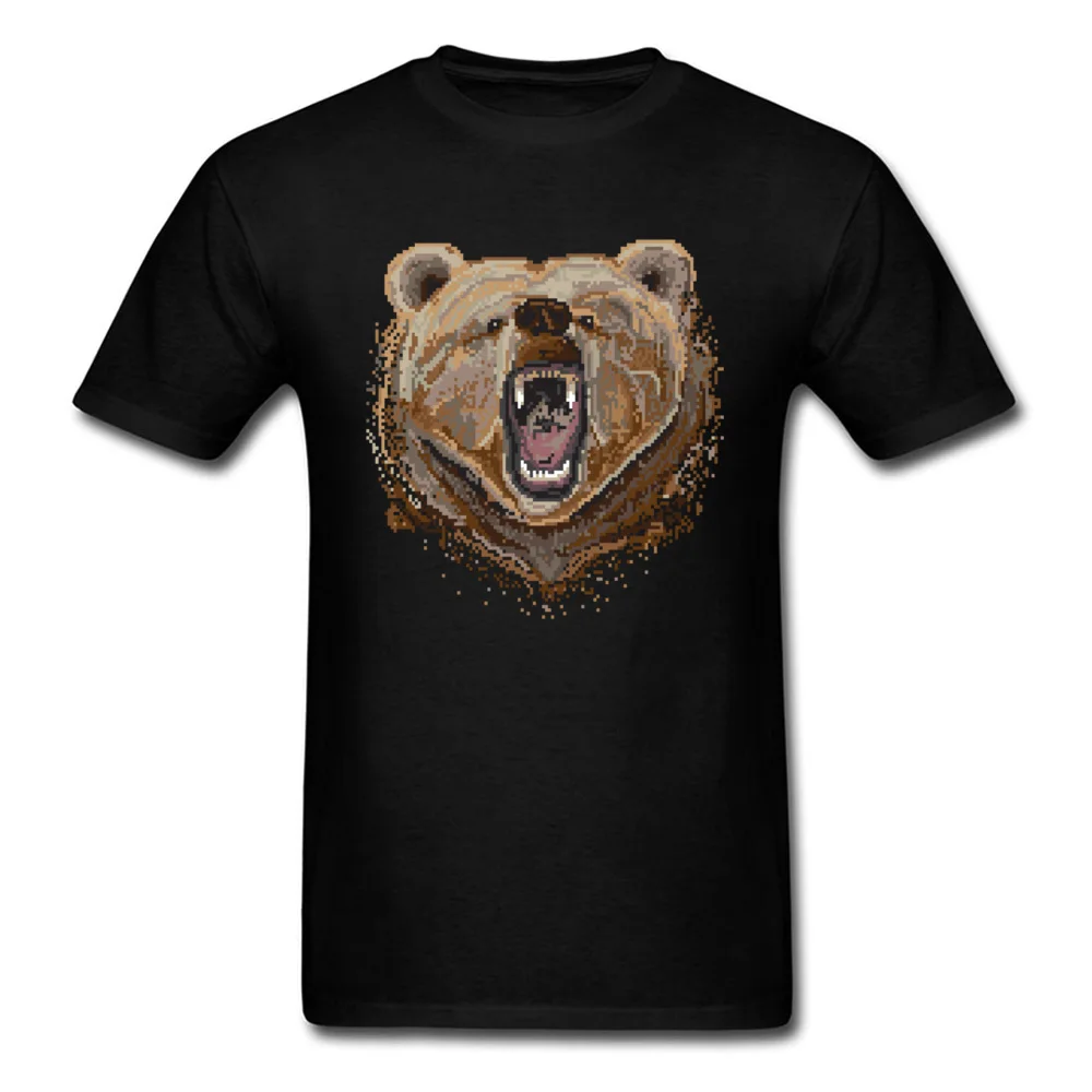 Pixel Bear/футболки с принтом Мужская футболка черная хипстерские летние/осенние