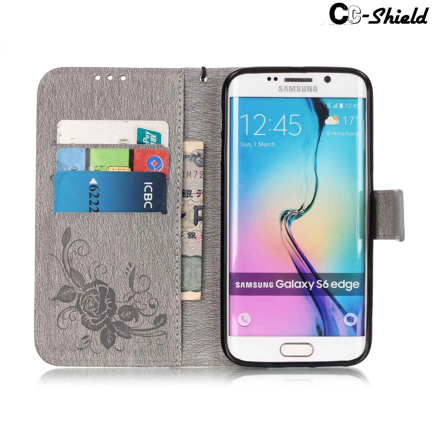 Чехол для телефона Samsung Galaxy S6 S 6 edge S6edge Zero G925 G925F G925W8 G925J SM откидной кожаный чехол