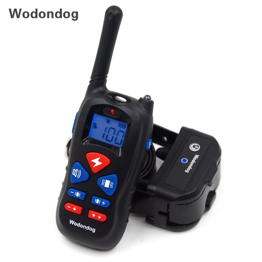 

Устройство для дрессировки домашних питомцев с защитой от лая и электрическим током IP67 водонепроницаемый ошейник с дистанционным управлен...