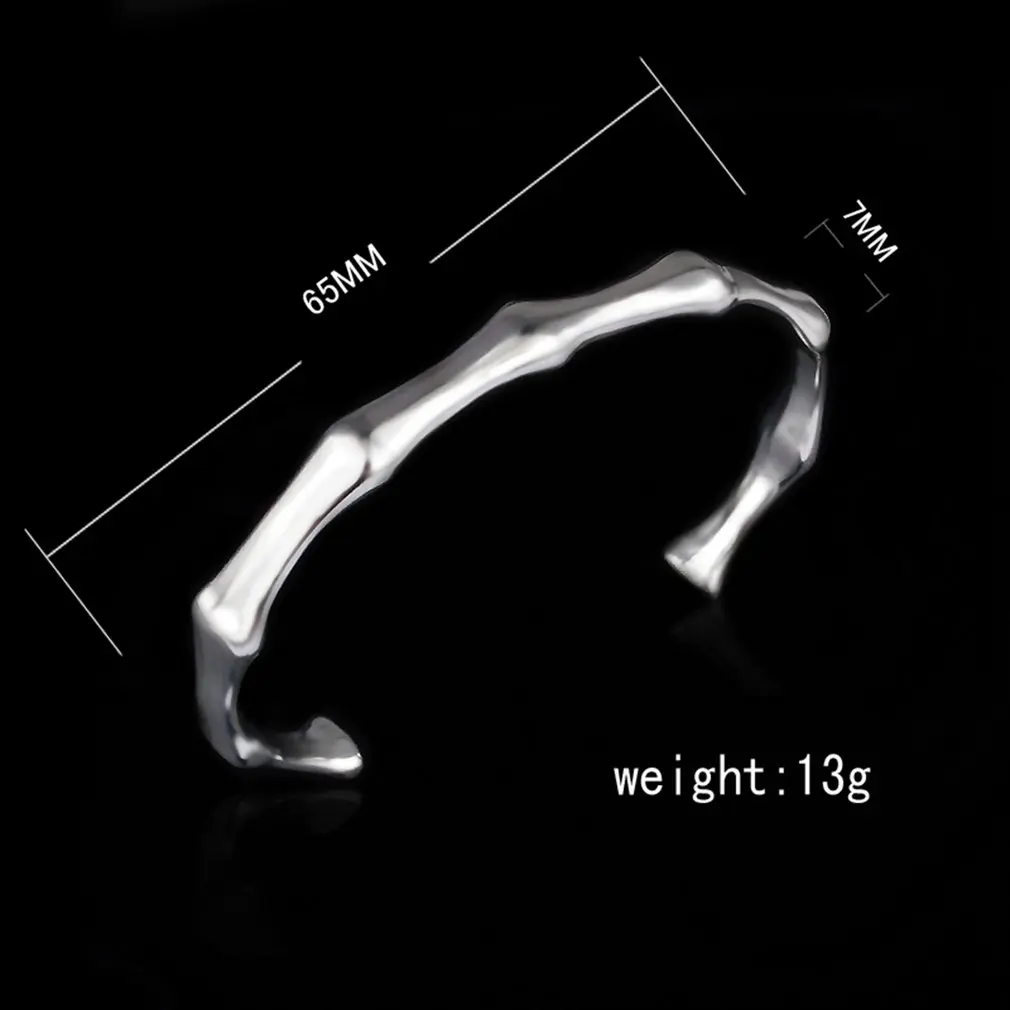 Простой браслет из бамбука модные очаровательные браслеты для женщин творческая