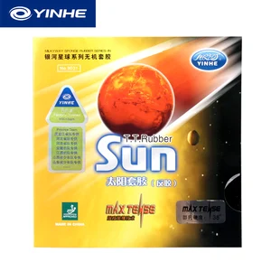 Yinhe молочный путь Galaxy Sun Заводская настраиваемая резинка с губкой для настольного тенниса пинг понга