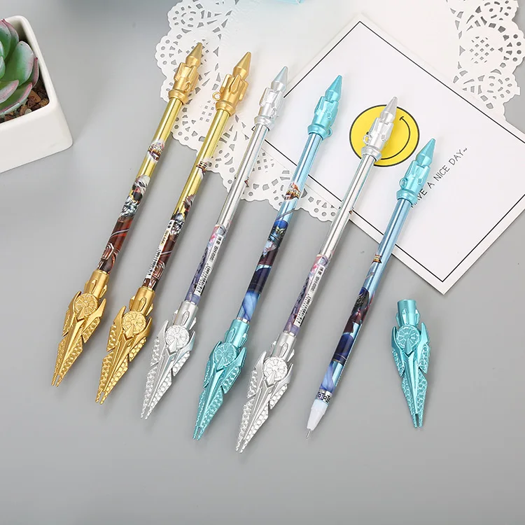 Tanie 40 Sztuk Kreatywnych Ptaków Nauka Piśmienne Pióro I Kreskówka Z Phoenix Gun Pióro Neutralne Kawaii Szkolne