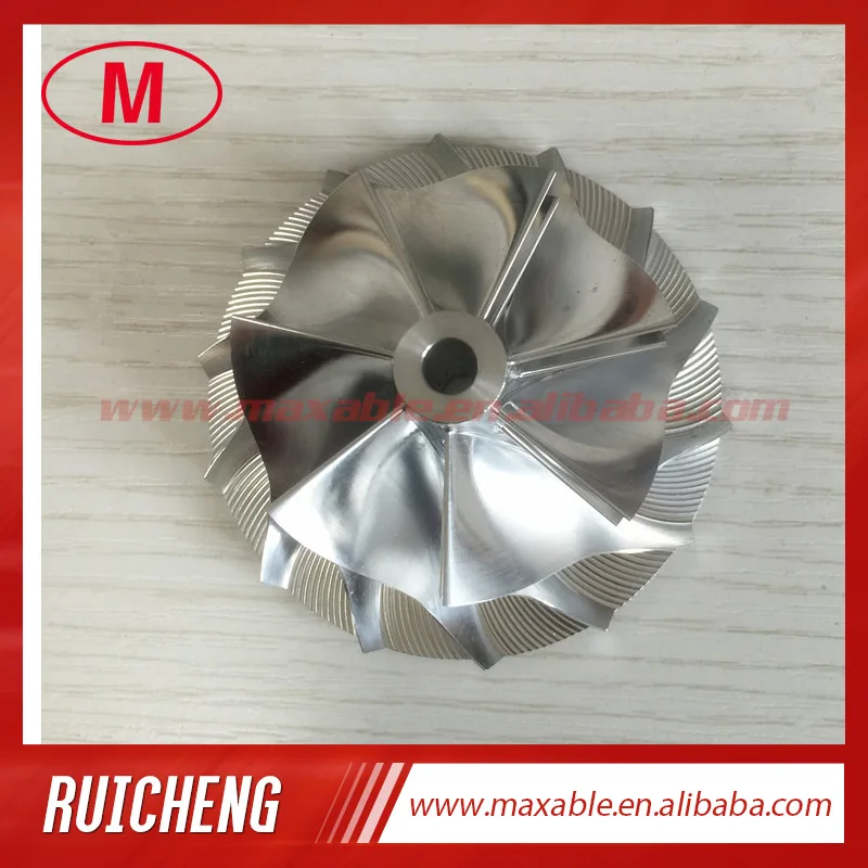 TD05H 55.50/76.13mm 7+7 blades Turbo Billet/milling/aluminum 2618 compressor wheel |