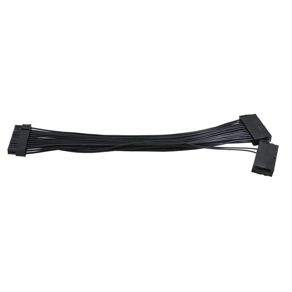 TISHRIC 30 см ATX 24Pin Molex двойной блок питания кабель синхронизации синхронный ADD2PSU