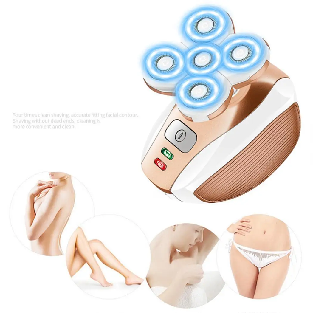 Women Portable Multifunctional Electric Hair Remover Painless Shaving Machine Appliances | Бытовая техника