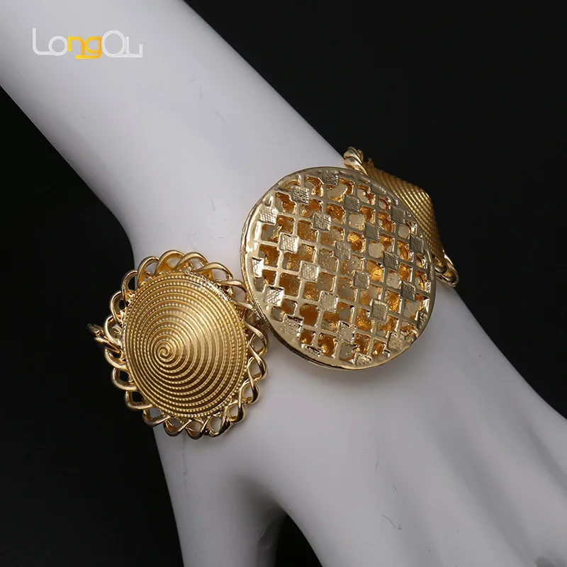 Женский ювелирный комплект из колье и серёг с кристаллами|african beads jewelry set|jewelry sets for