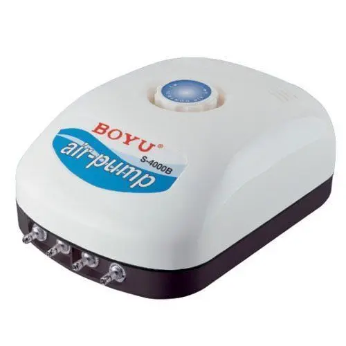 BOYU S4000B 4 розетки водный воздушный насос 9 W 4x3. 2L/мин новый|pump grey|air powered hydraulic pumppump air |