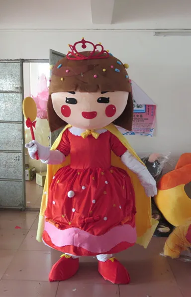 

MASCOT COSTUMES Candy fairy mascot costumes pink princess fancy dress Holiday special clothing