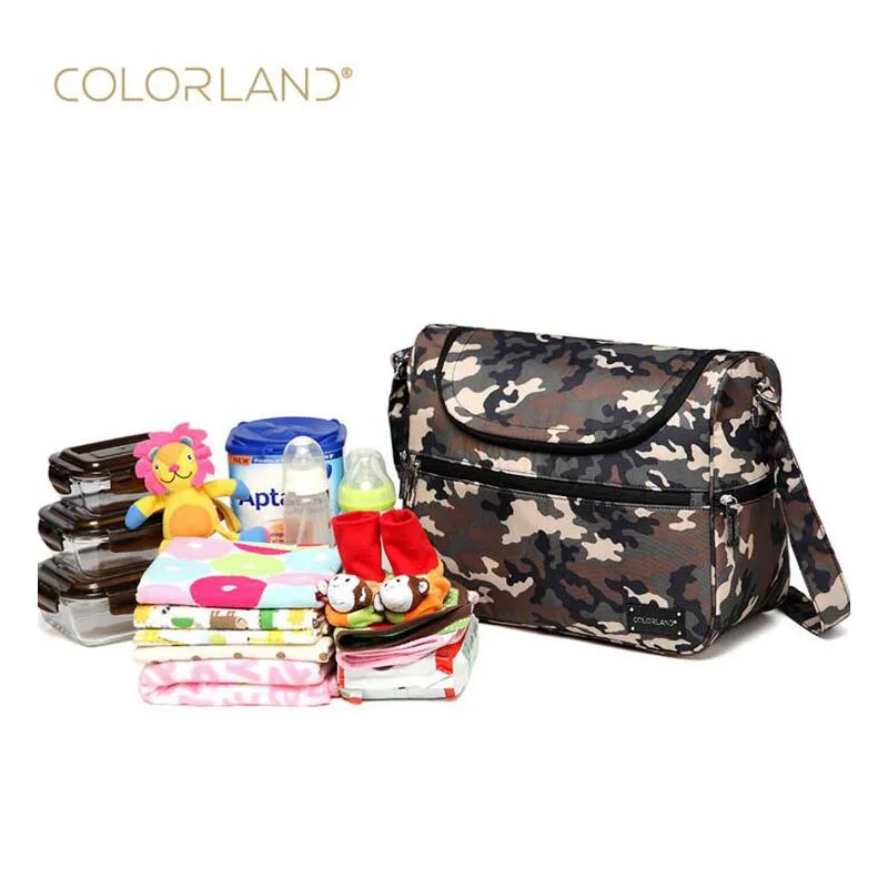 Colorland брендовая камуфляжная Детская сумка для подгузников среднего размера