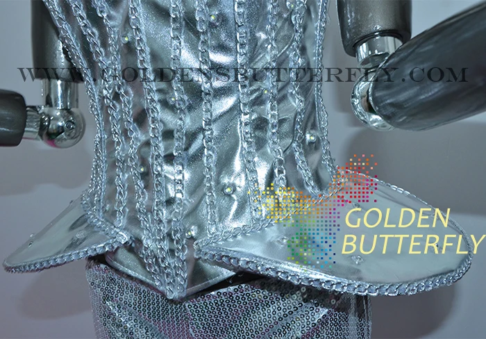 Светодиодные костюмы светящиеся светящаяся светодиодная одежда 2017 горячая мода