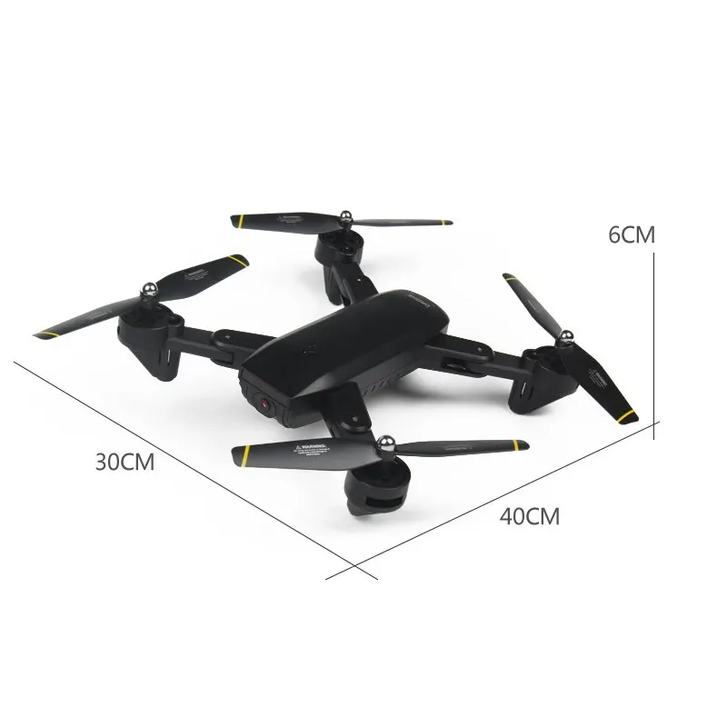 Двойной Камера Drone оптический следовать V знак селфи Дрон с Rc Fpv Quadcopter Vs Sg700 Xs809hw Sg600