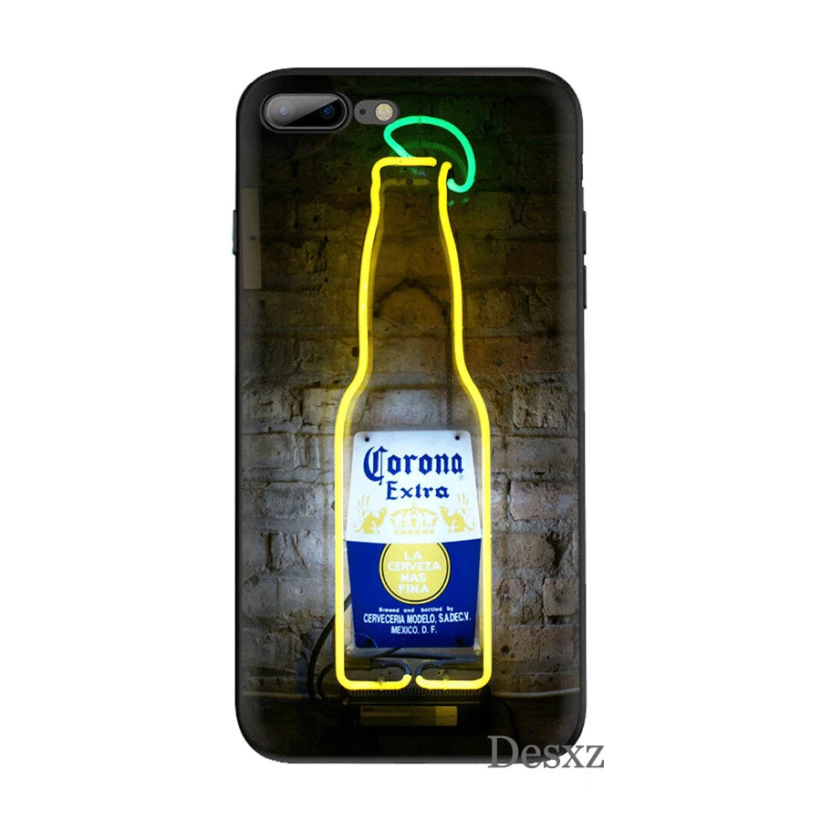 Desxz сотовый силиконовый чехол для телефона TPU для iPhone 7 8 6 6s Plus X XS Max XR 5 5S SE Обложка Золотая Корона дополнительная пивная оболочка