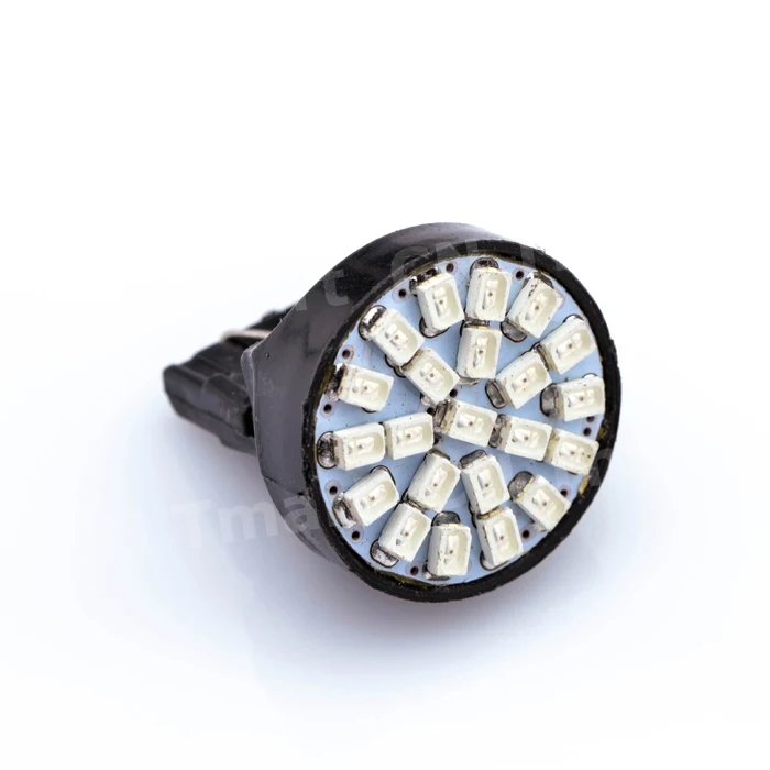 1 шт. авто светодиодный Стайлинг автомобиля освещение 7443 22 S SMD 3020 1206 стояночный