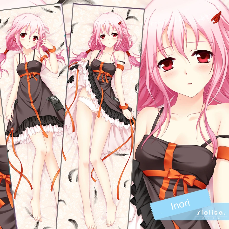 Японское аниме виновная Корона Yuzuriha Inori Сексуальная обнимающая подушка для тела